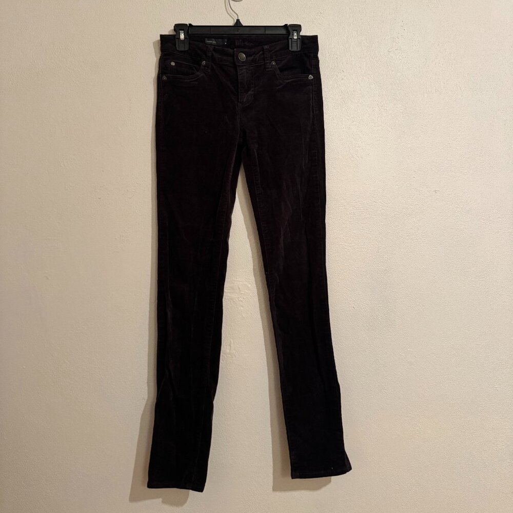 Kut from the Kloth Diana Purple Corduroy Skinny Pants – Size 2